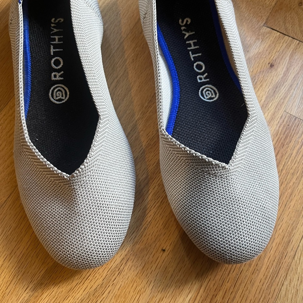 Rothy’s “The Flat” in Grey - Size 8.5